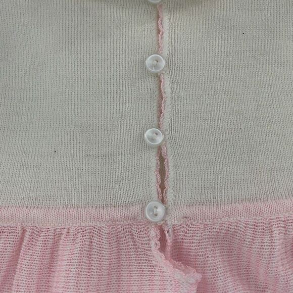 Vintage moonbeams size 24 Mo knit sweater dress - Picture 8 of 12
